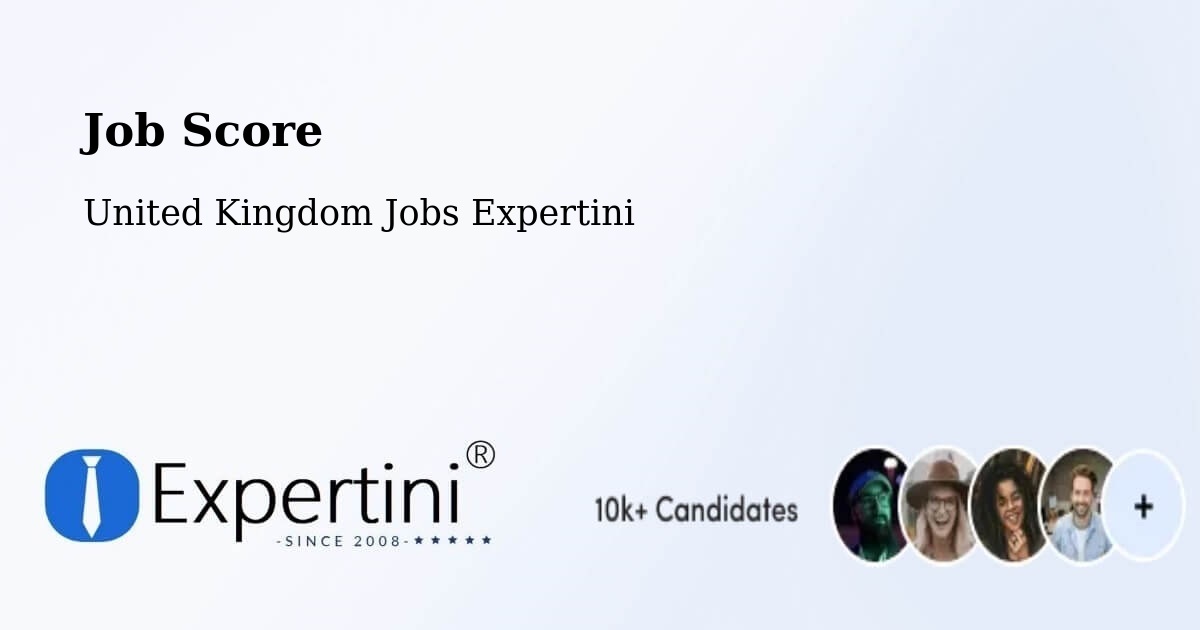 Job Score & Job Description Score Tool – Embsay - United Kingdom Jobs Expertini